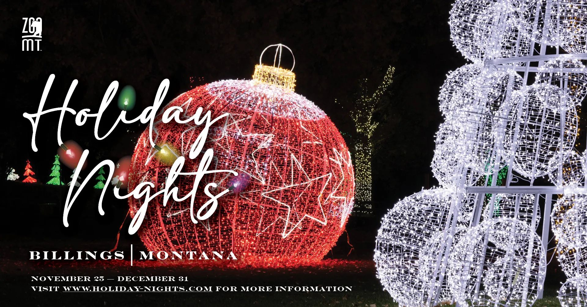 Holiday Nights at Zoo Montana