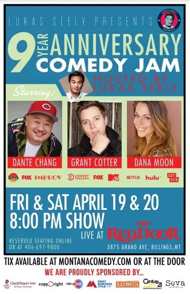 9 Year Anniversary Comedy Jam The Red Door