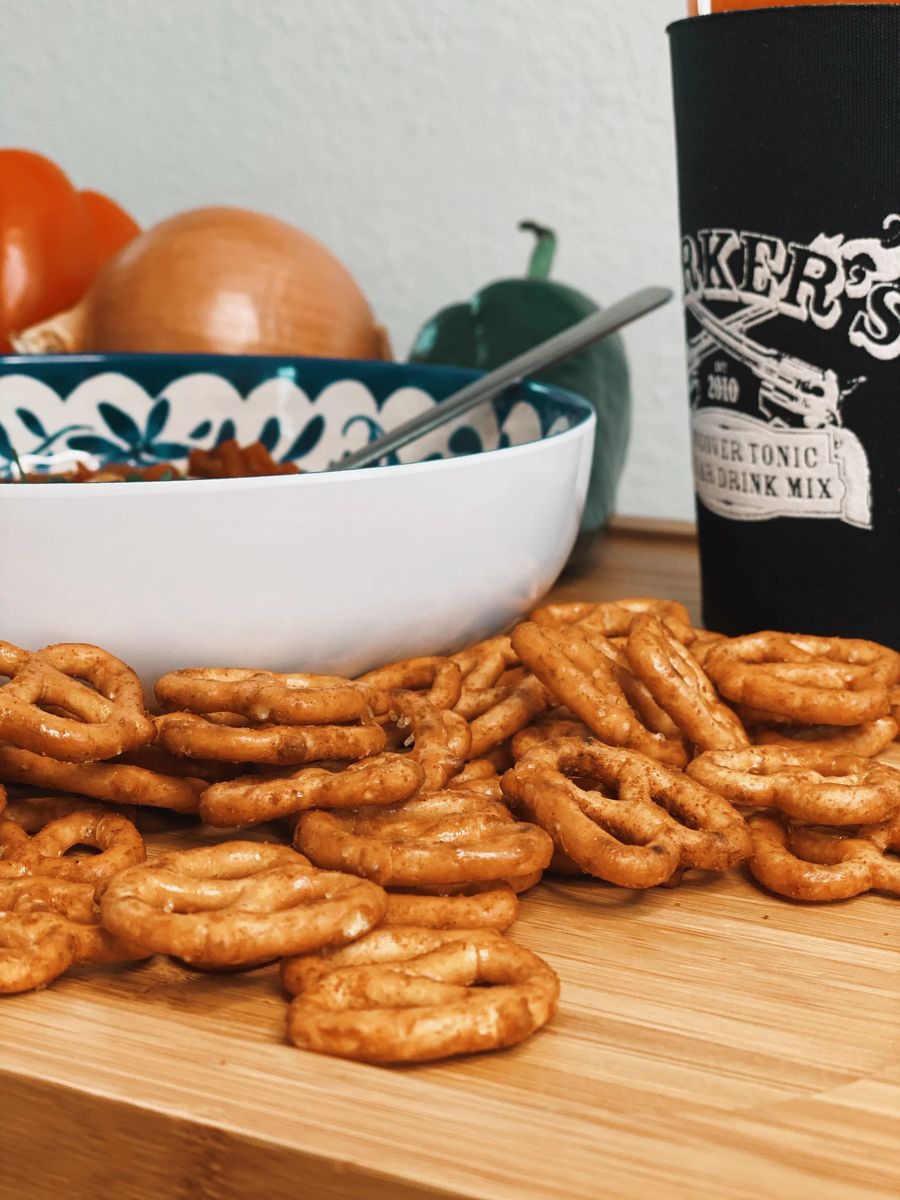 Parker's Spicy Pretzels Recipe