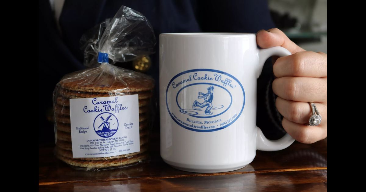 ThisIsBillings Caramel Cookie Waffles